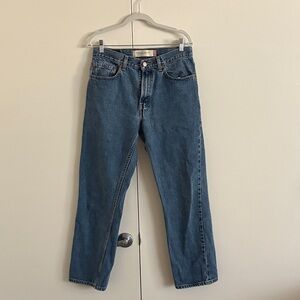 Levi's Straight Fit Blue Jeans